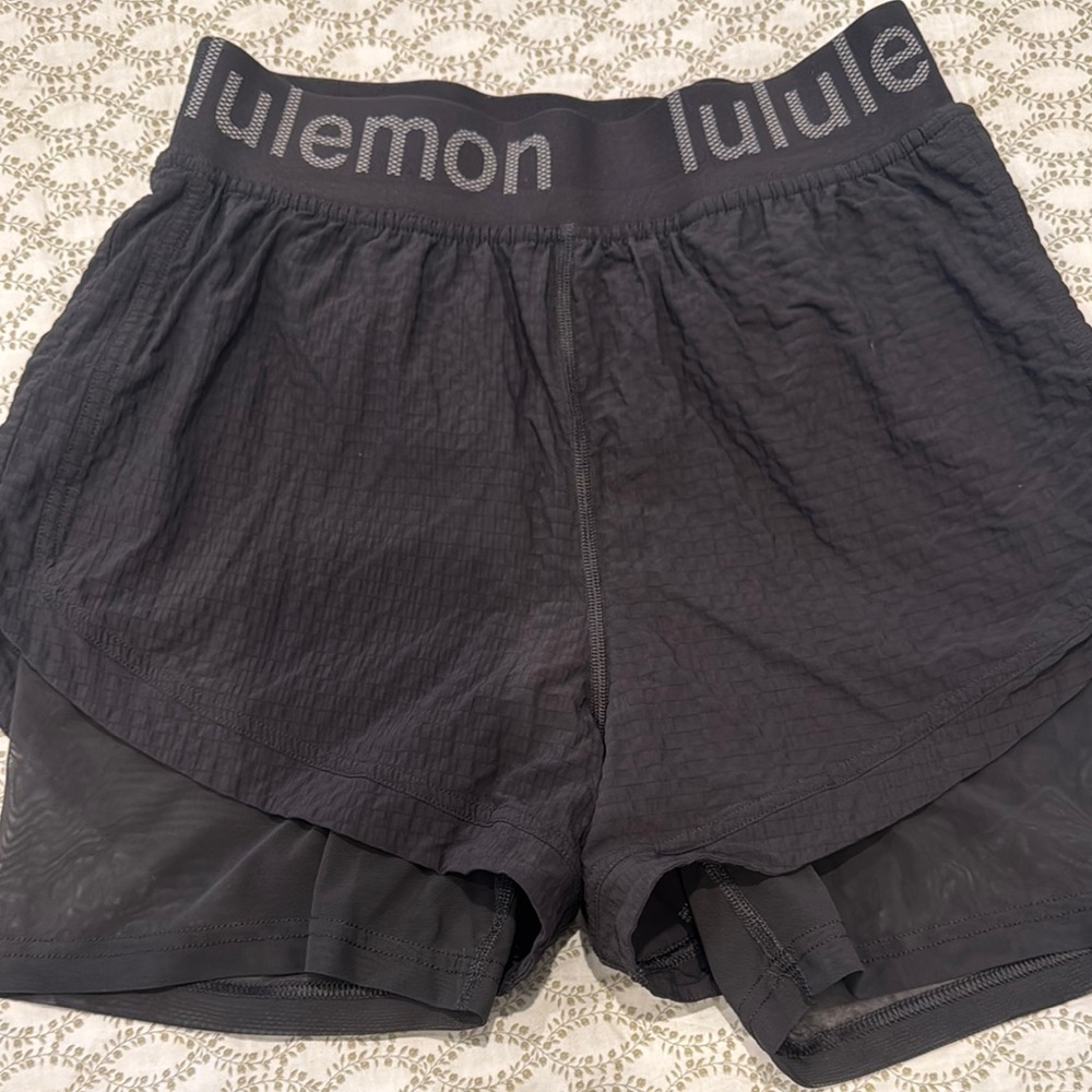Lululemon Black Athletic Shorts